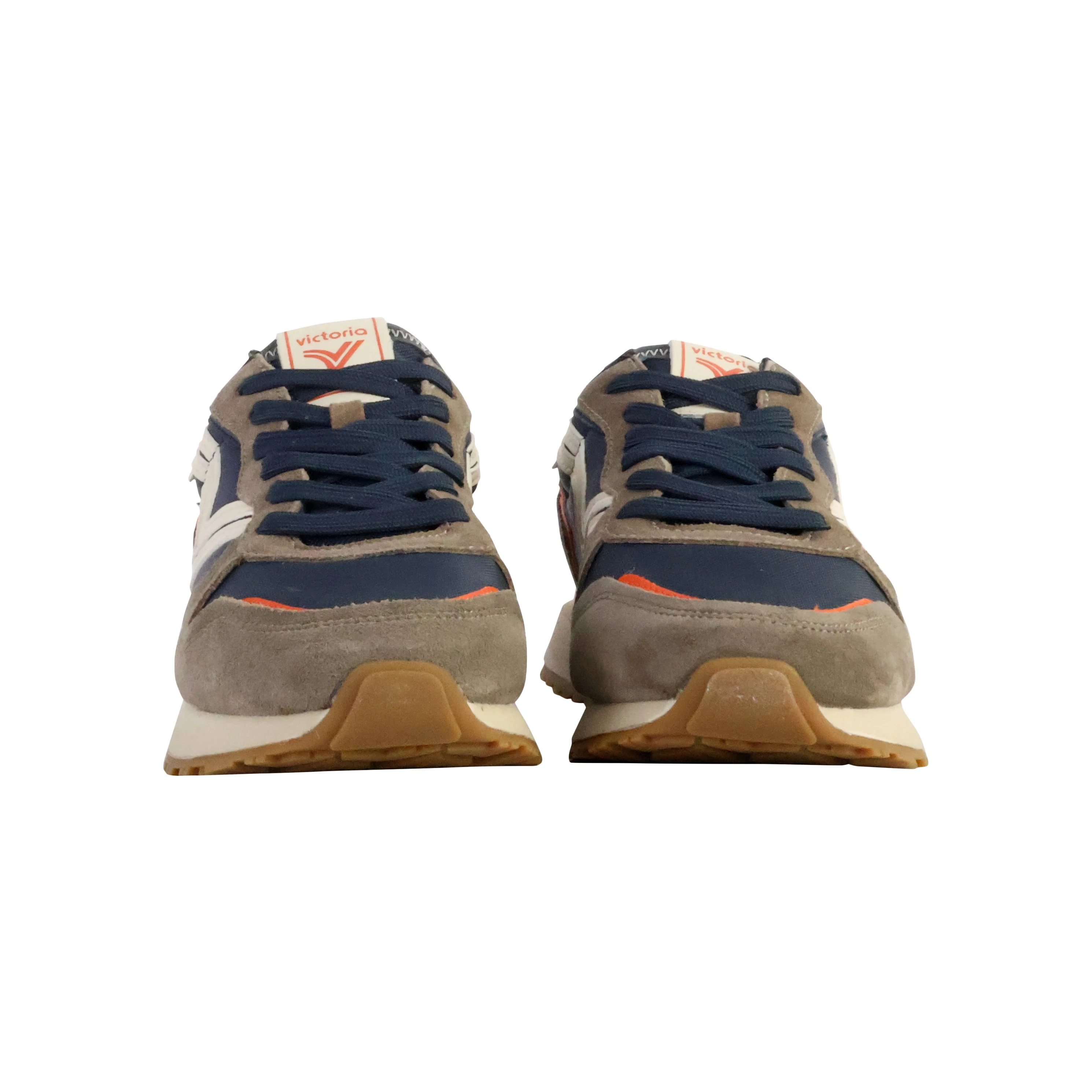 Basket cuir | Bleu