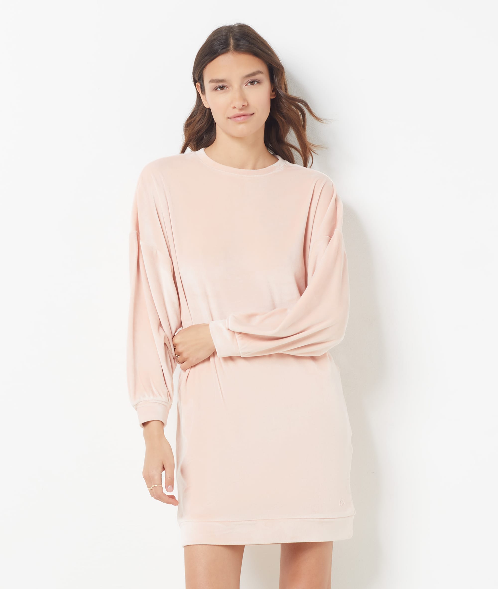 Chemise de nuit en velours