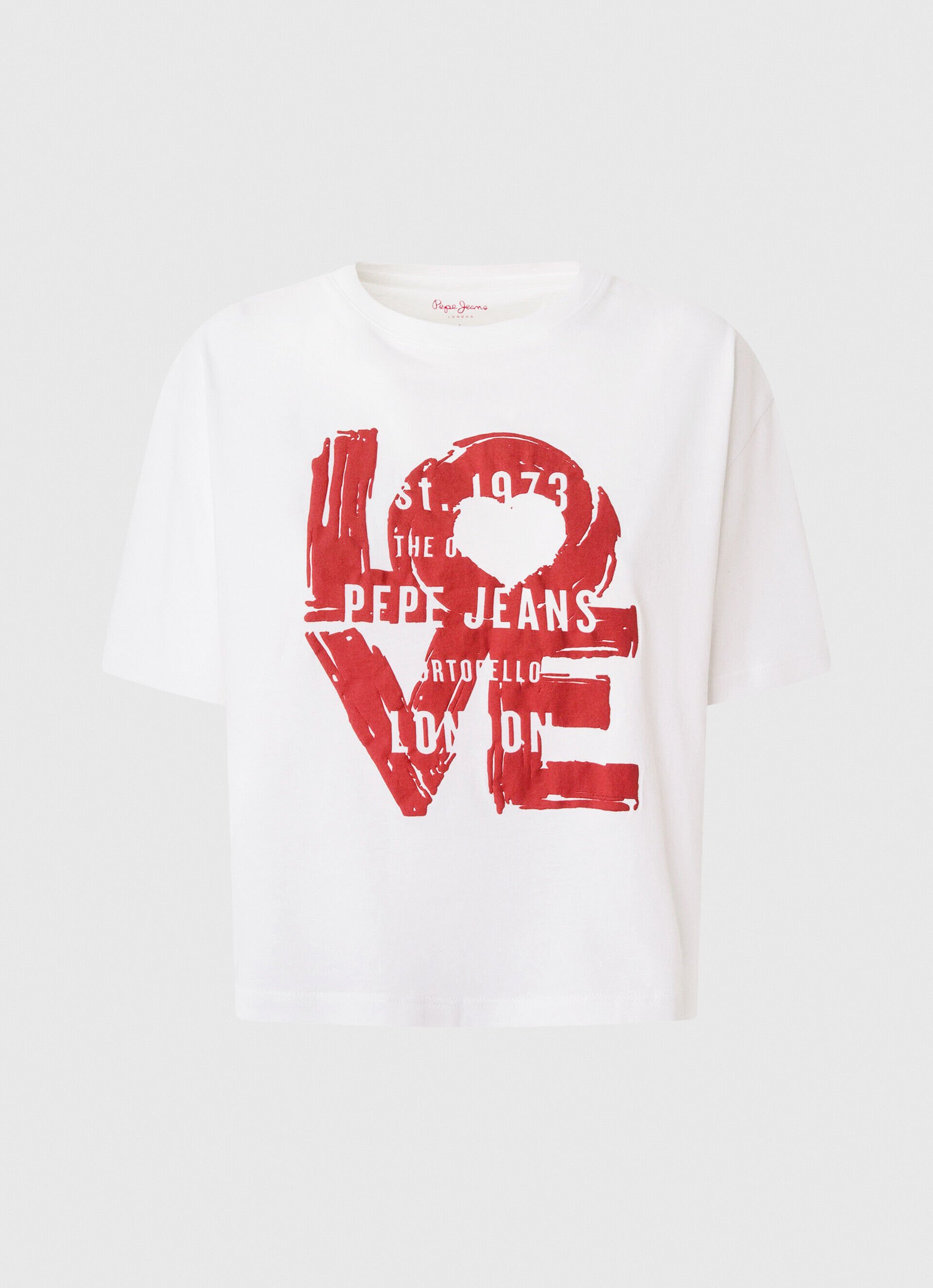 Camiseta com estampa do logo 