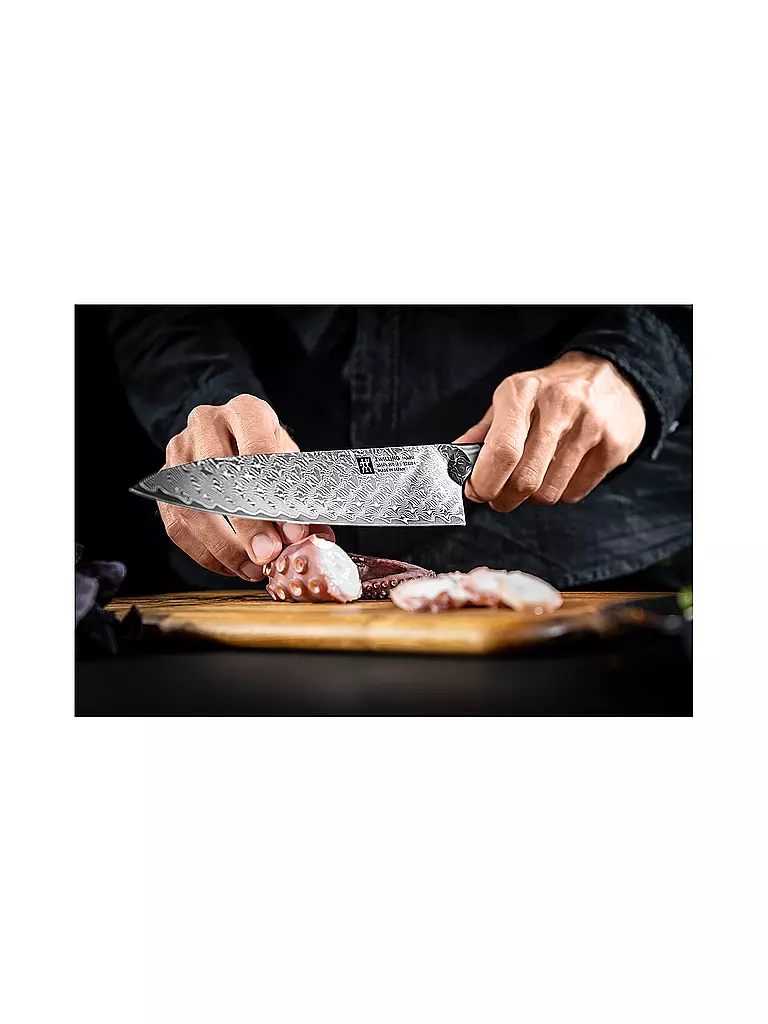 ZWILLING Kochmesser TANREI 20cm Micarta braun