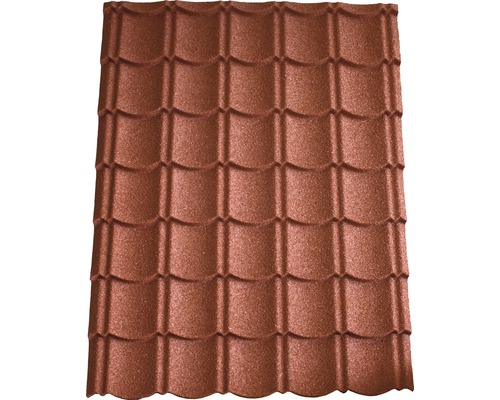 EASY-Pan metaaltegelkorrels rood 1135 x 860 x 2,8 mm