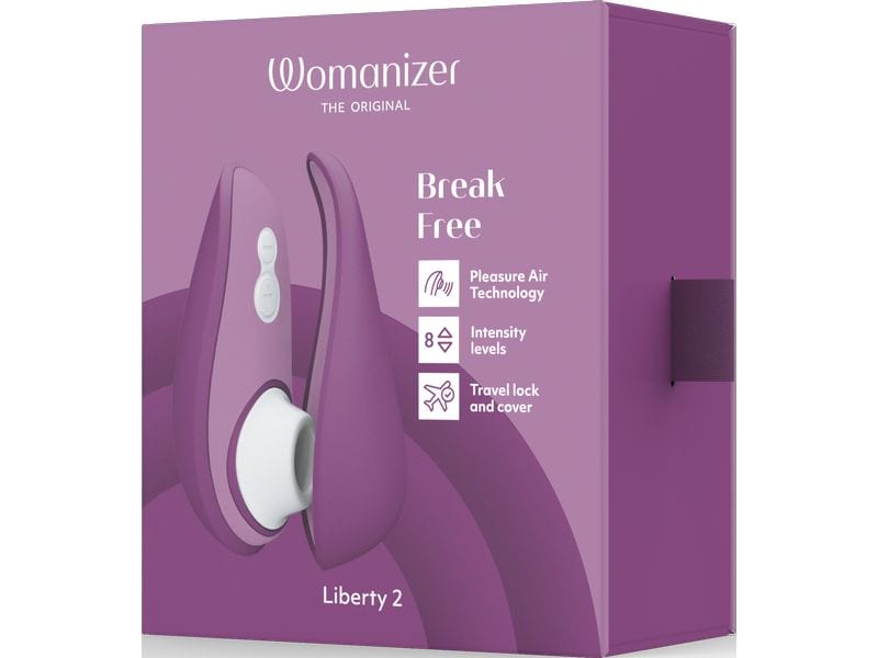 Womanizer Vibrator Womanizer Liberty 2 lila Auflegevibrator für sinnliche Stimulationen der Klitoris