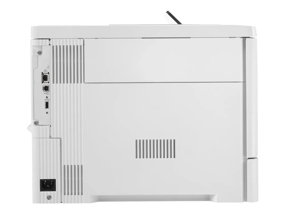 HP LaserJet Enterprise M554dn - Printer - farve - Duplex - laser - A4/Legal - 1200 x 1200 dpi - op til 33 spm (mono) / op til 33 spm (farve) - kapacitet: 650 ark - USB 2.0, Gigabit LAN, USB 2.0 vært