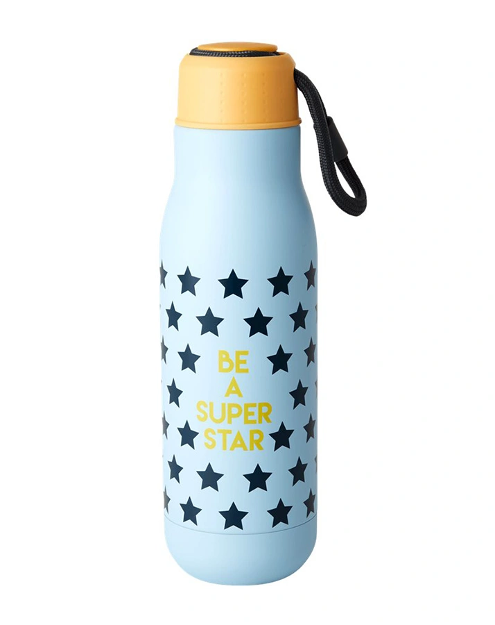 Edelstahl-Trinkflasche BE A SUPER STAR (0,5l)