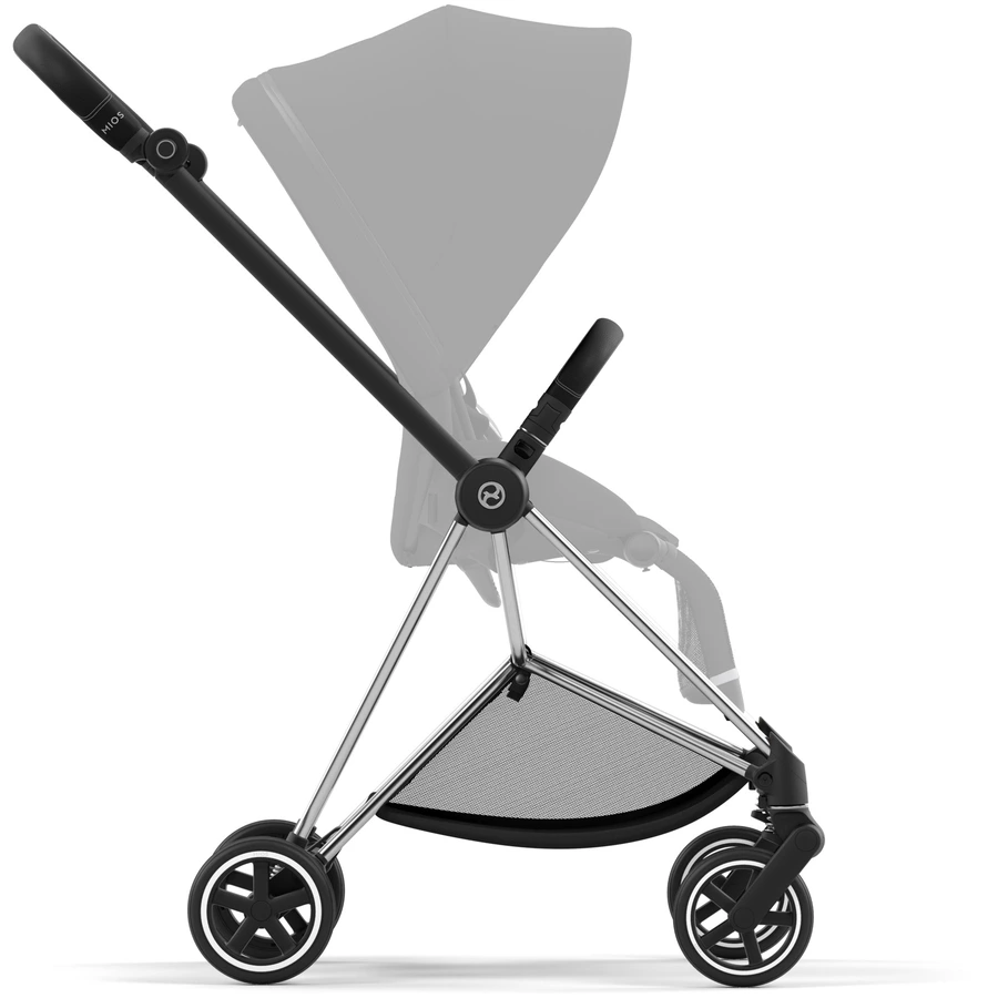 cybex PLATINUM New Mios Gestell Chrome Black inklusive Lux Sitzrahmen
