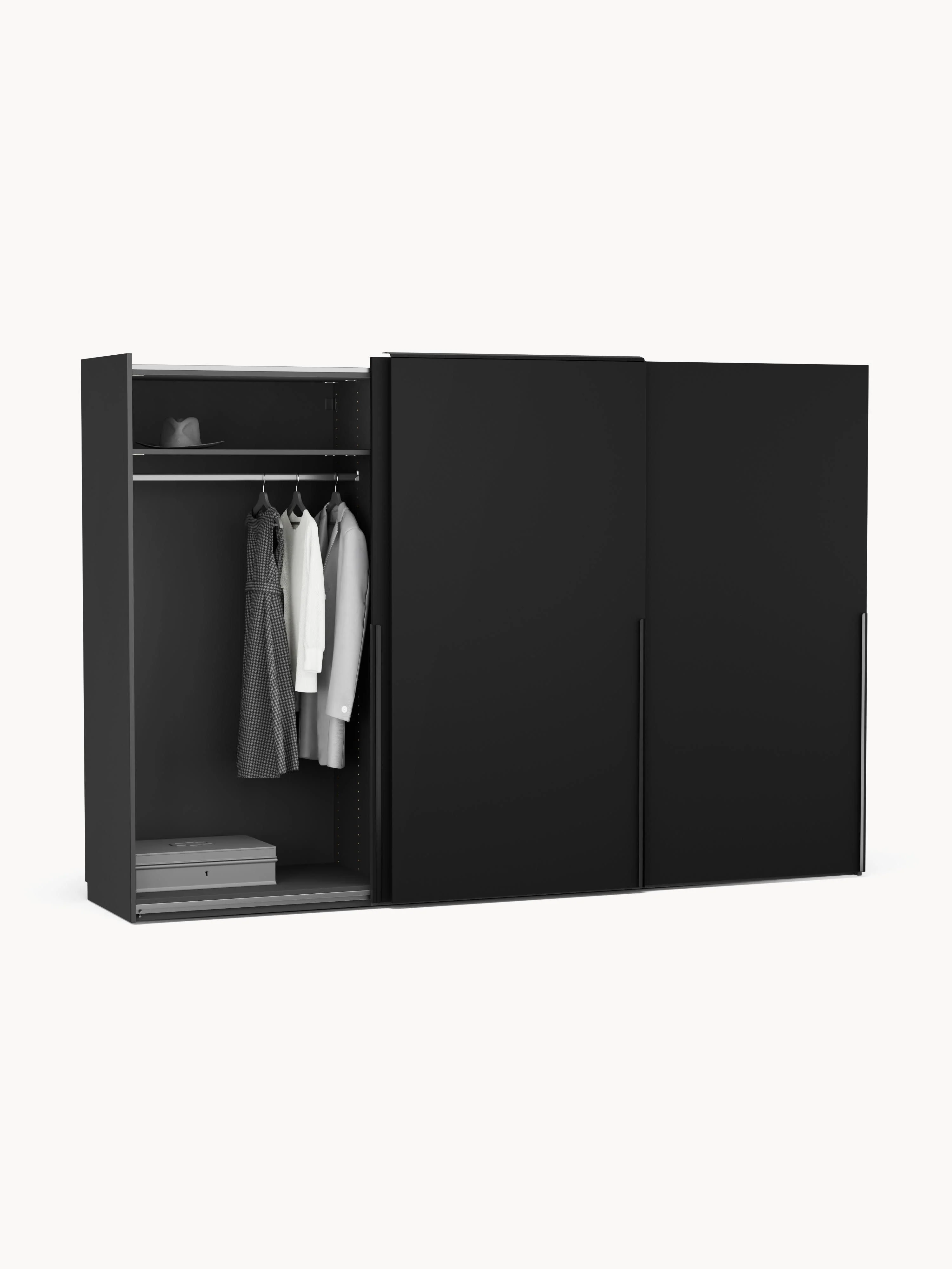 Modulaire schuifdeurkast Leon, 300 cm breed, diverse varianten