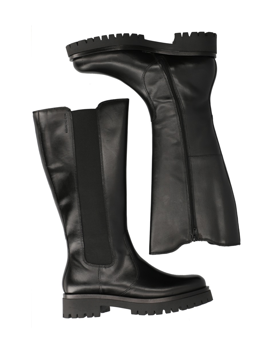 Glattleder Stiefel