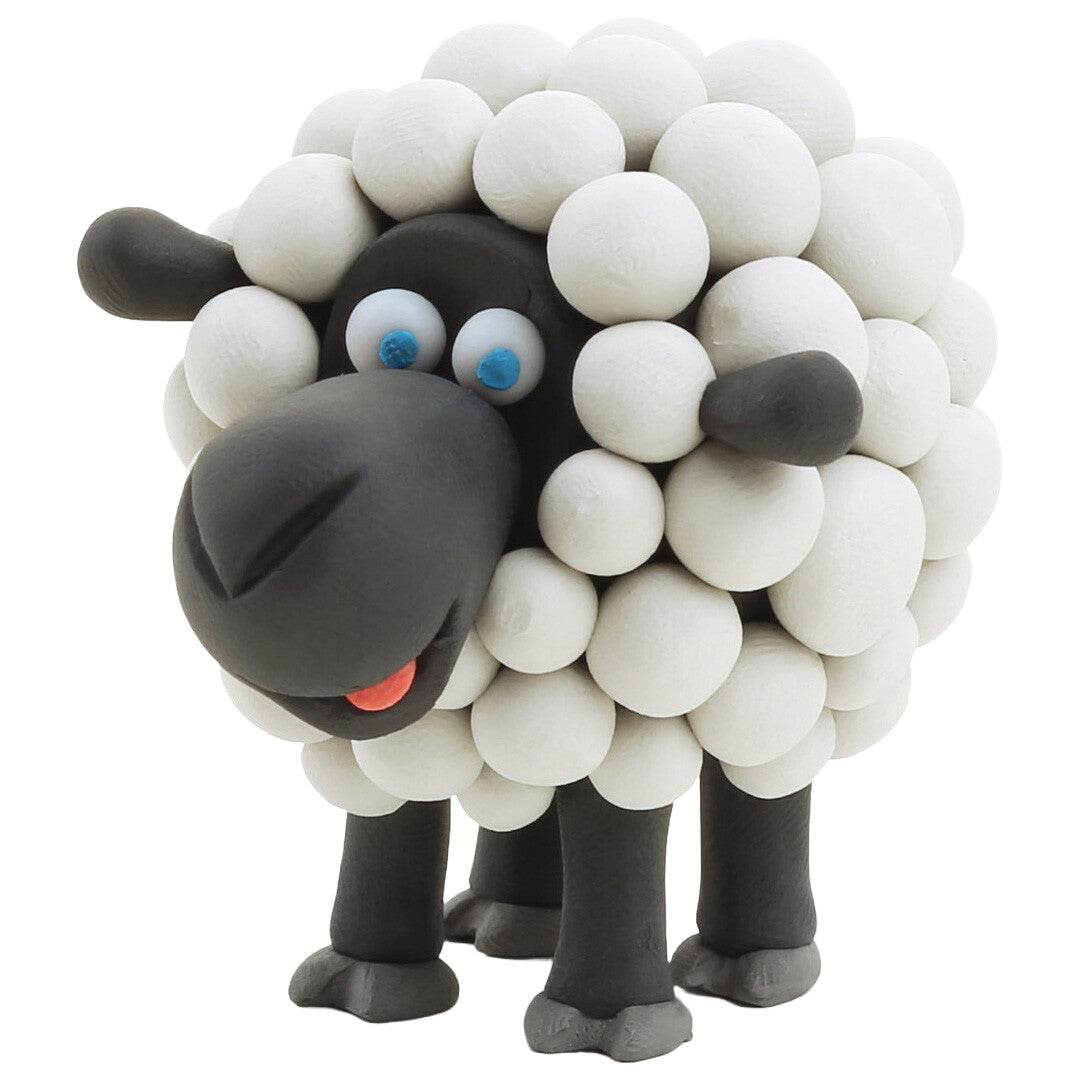 Hey clay boetseerklei boerderijdieren - 6 figuren