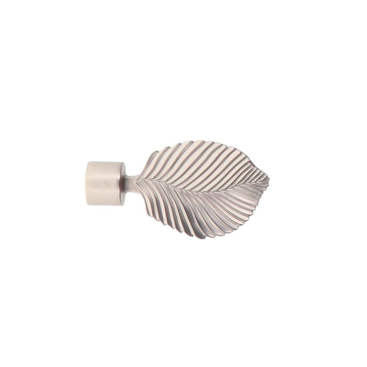 EMBOUT EXOTICA D.20CM ARGENT MAT X2PIECES
