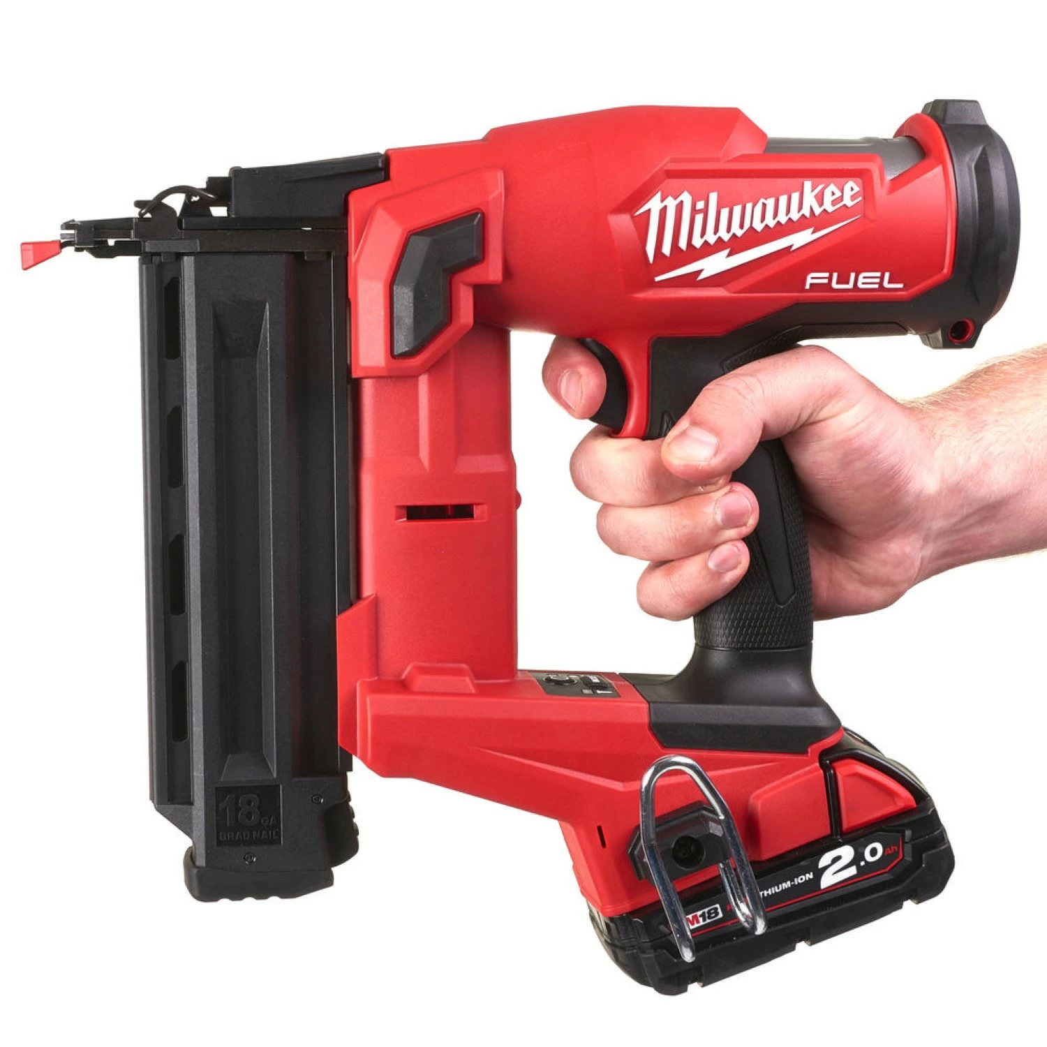 Milwaukee M18 FN18GS-0X 18V Li-Ion accu brad tacker body in HD-box