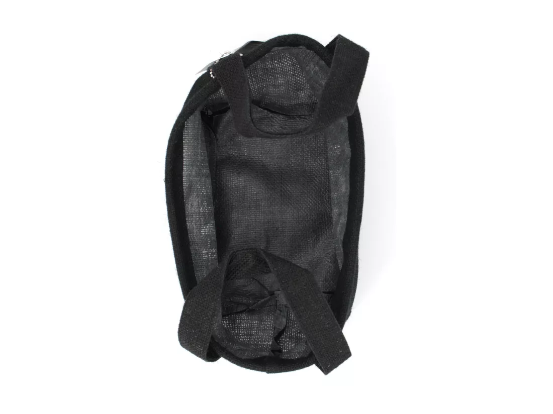Panier de rangement 4L en jute noir 314 FACTORY