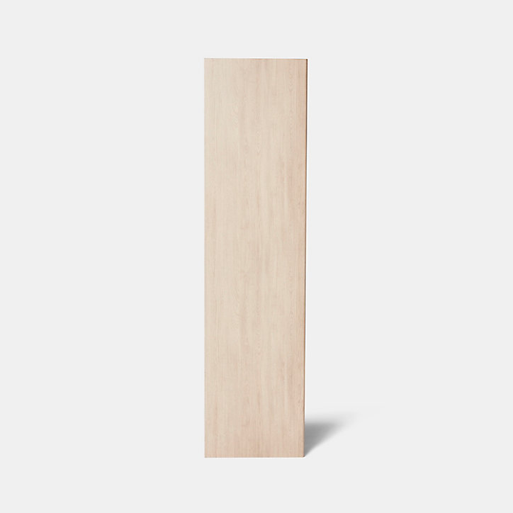 Joue de finition pour colonne XL électroménager Goodhome Chia chêne clair H. 240 cm x l. 61 cm x Ep. 18 mm