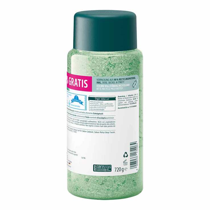 Kneipp Badekristalle Erkältungszeit Eukalyptus, 720 g
