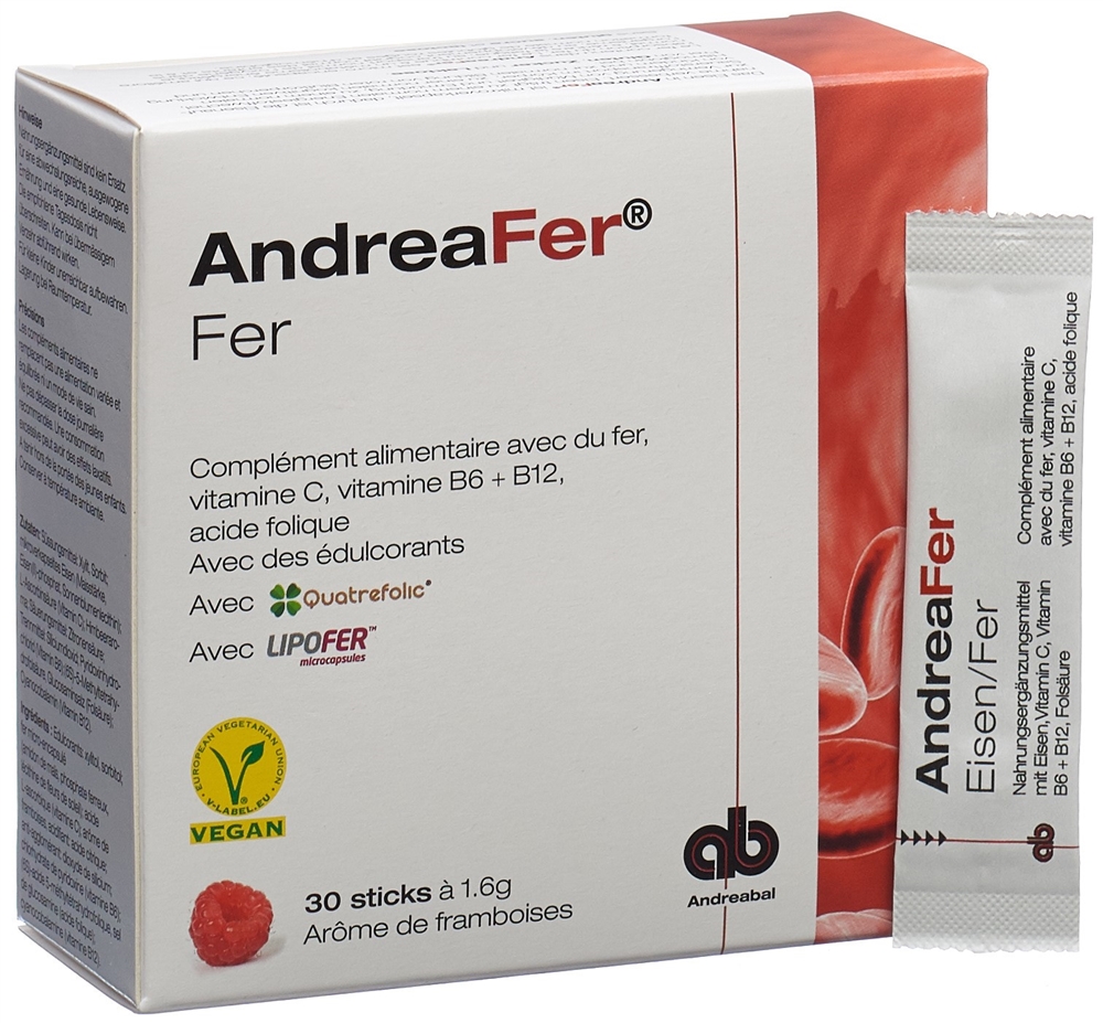 ANDREAFER Eisen Sticks Stick 30 Stk