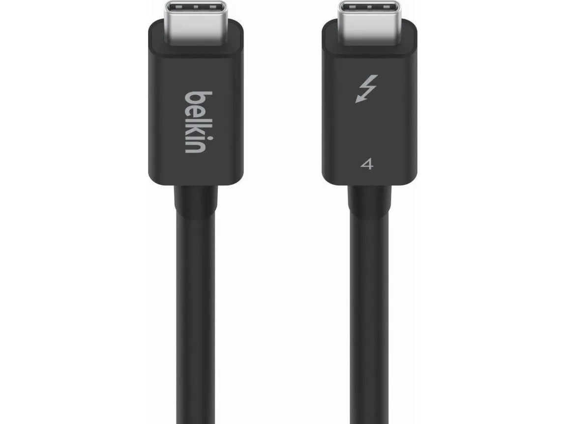 Belkin INZ002bt2MBK 2 m 40 Gbit/sek Sort