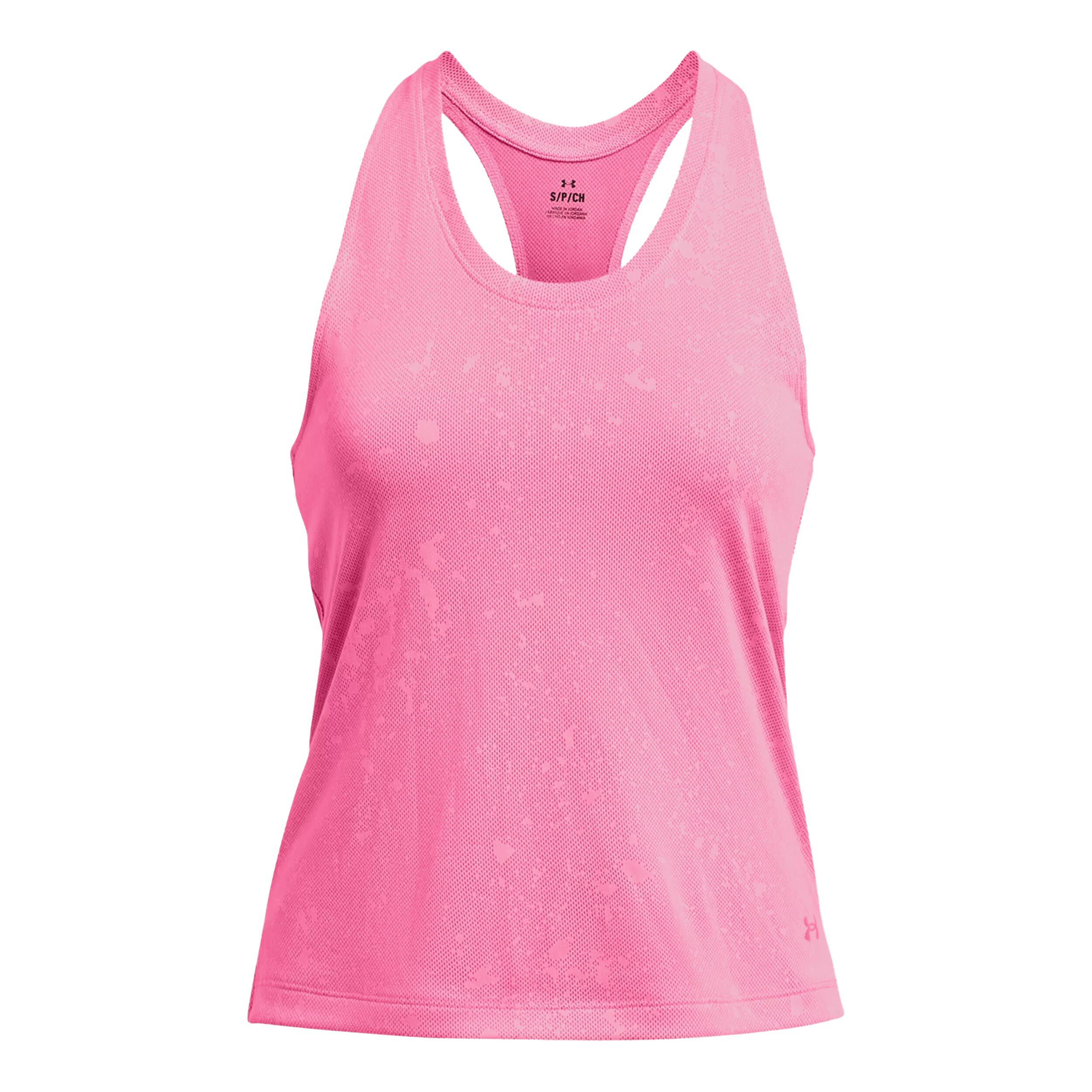 Under Armour Streaker Splatter Singlet Maillot De Course Femmes - Pink