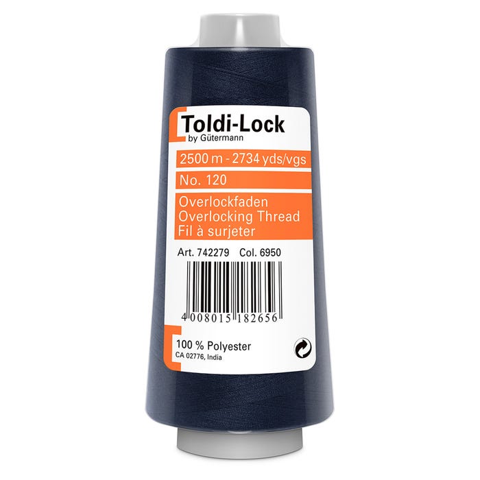 Gûtermann-Overlockgaren Toldi-Lock polyester 2500m