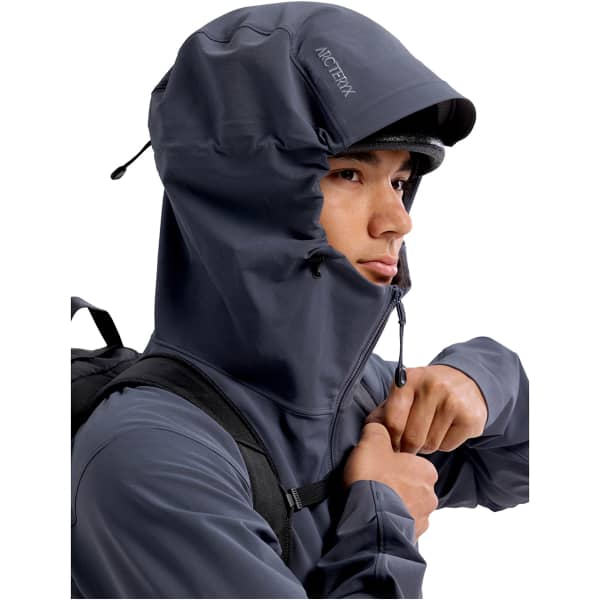 Softshell randonnée ARC'TERYX GAMMA HOODY M DARK STRATUS