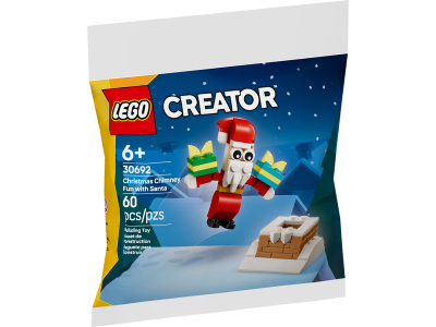 LEGO Kerstman in de schoorsteen (30692)