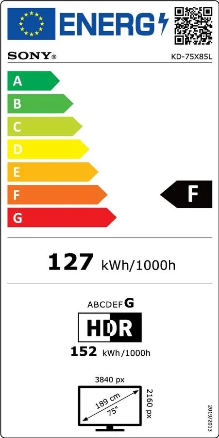 Sony KD-75X85L TV UHD 4K