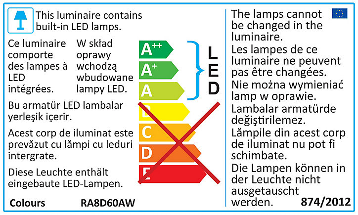Spots à encastrer LED intégrée Thorold blanc 2700K 4000K