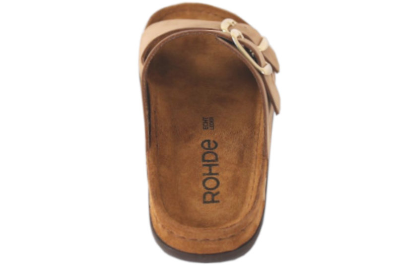 ROHDE VARM BEIGE SLENTERS I NUBUCK