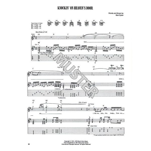 Cherry Lane Music Company Guns N'Roses Use Your 2