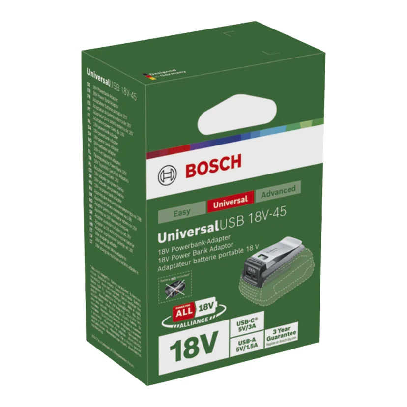 Batteridrevet powerbank 18 V
