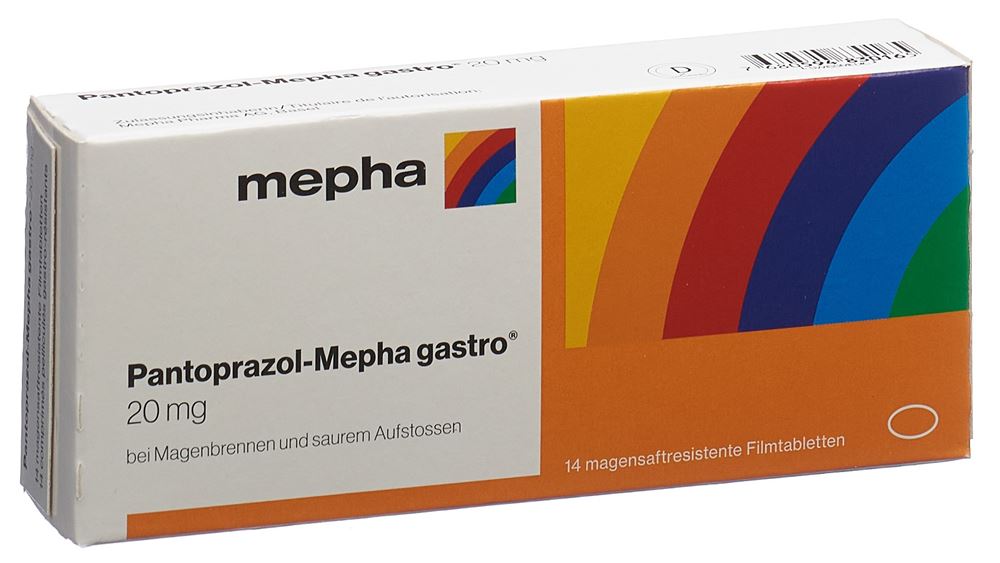 PANTOPRAZOLE gastro Filmtabl 20 mg Blist 14 Stk