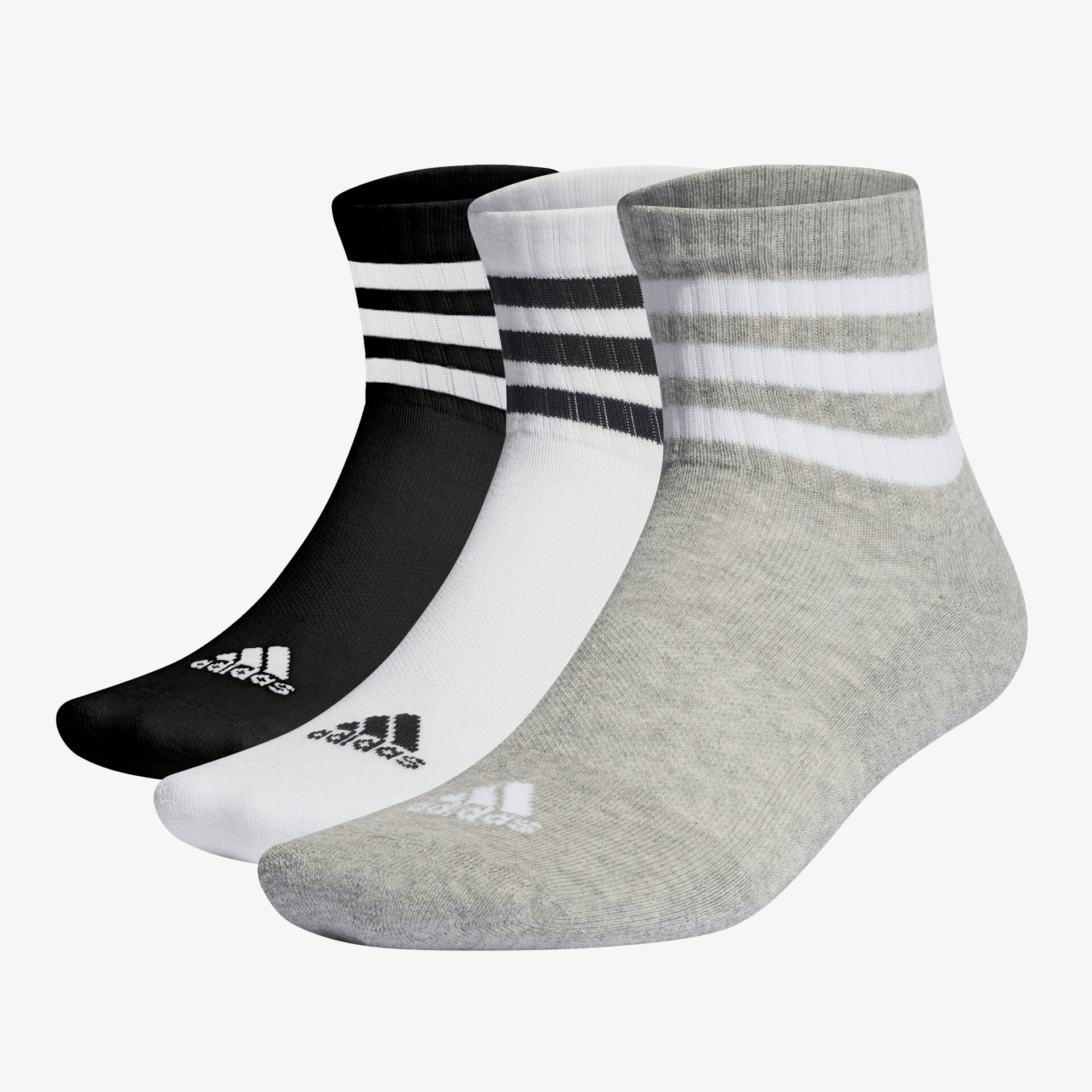 adidas 3S C SPW MID 3P Unisex Sportsocken schwarz