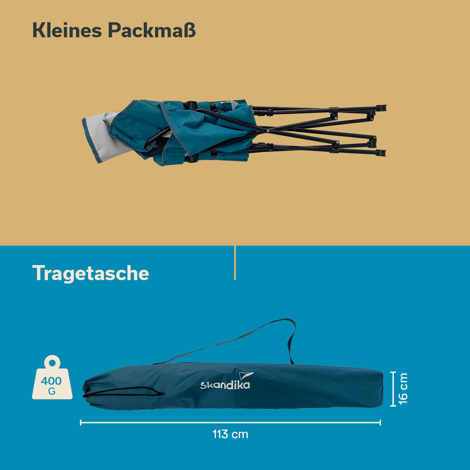 Skandika Kolari vouwstoel