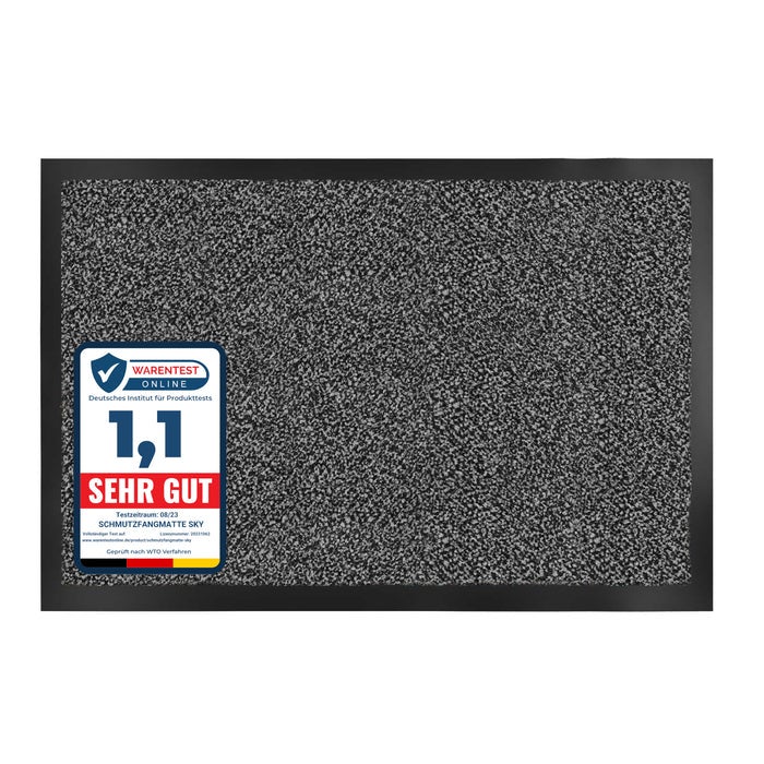 SKY vuilvangmat - deurmat voor binnen en buiten - antislip - 200 x 300 cm antraciet