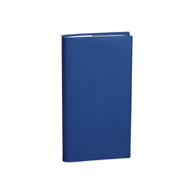 Agenda de poche Impala Italnote B avec répertoire - 1 semaine sur 2 pages - 8,8 x 17 cm - bleu océan - Quo Vadis
