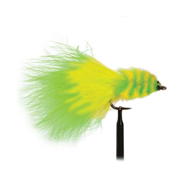 Mouche Mer Tof Toad Tarpon - Chartreuse