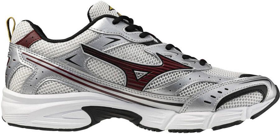 Mizuno Lichtgewicht Zilver Synthetisch Leren Sneakers