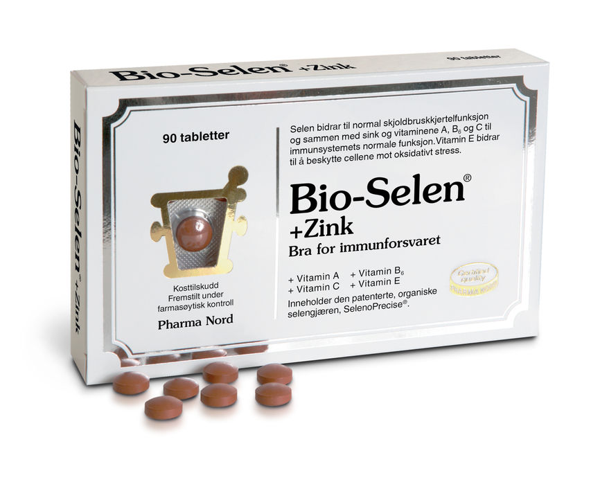 Bio-selen  zink Tab 90 stk