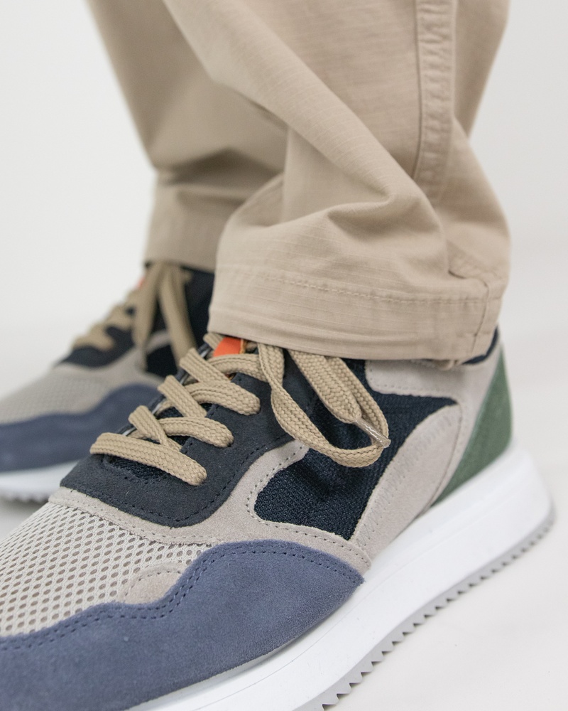 Nelson Nash Lage sneakers  - blauw