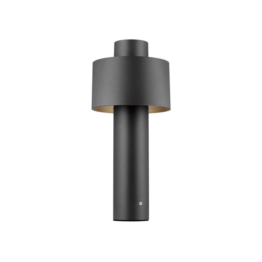 Photoni-padverlichting in zwart, 450 mm, 13 W, E27, IP65