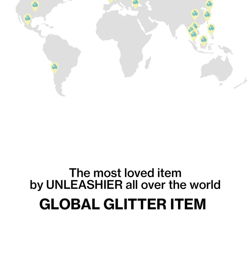 UNLEASHIA - Get Loose Glitter Gel - 7 kleuren