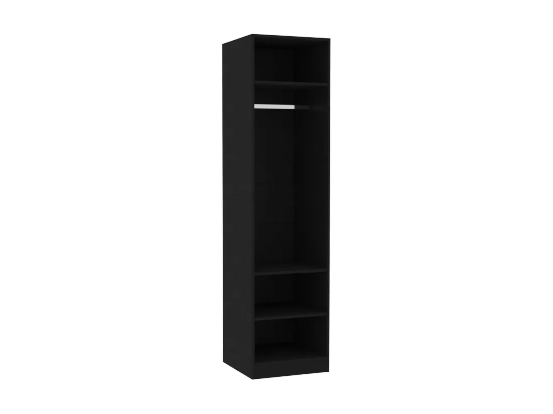 Garde-robe Noir 50 x 50x200