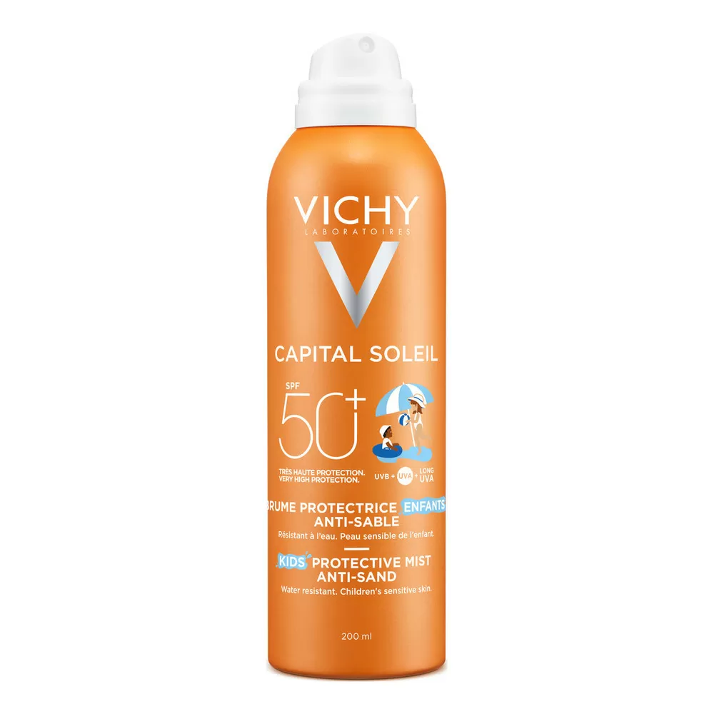 Vichy Capital Soleil Anti-Sand Mist Kids SPF50  - 200 ml.