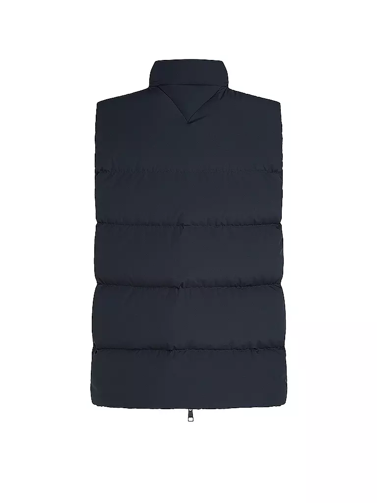 TOMMY HILFIGER Daunensteppgilet blau