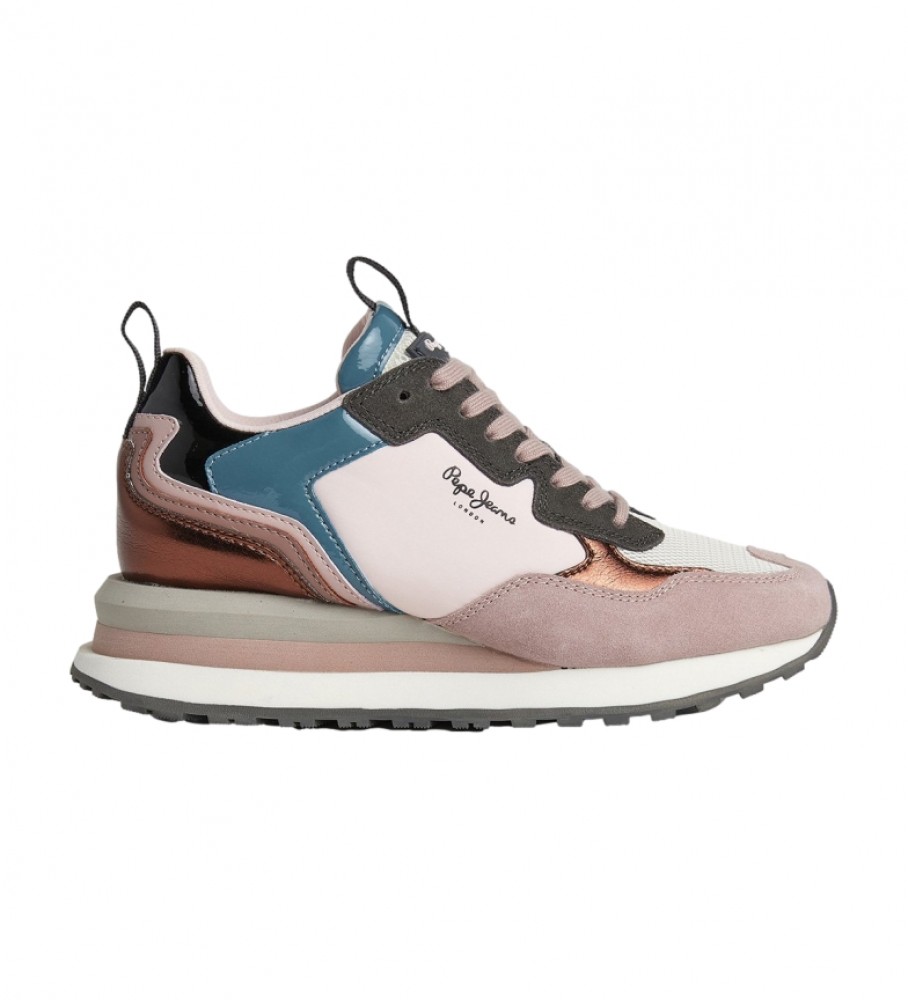 Tênis Pepe Jeans Blur Star Multicolor em Couro