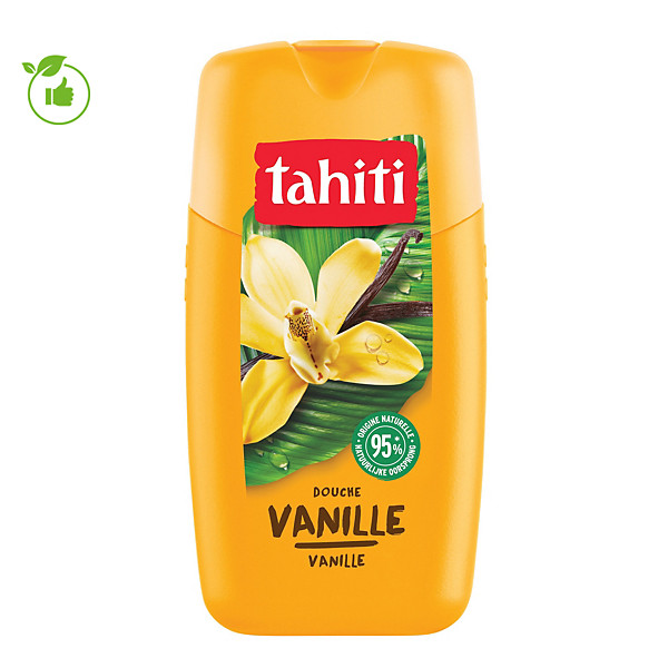 Gel douche Tahiti vanille, flacon de 250 ml