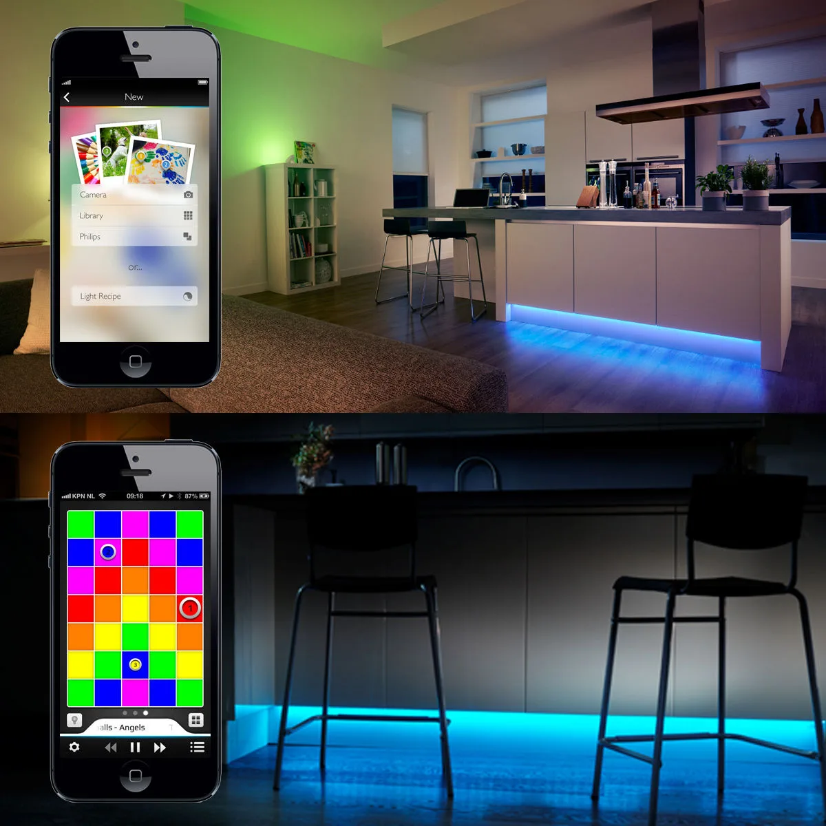 Philips Hue Lighstrips Plus Bluetooth (1 m) Bande lumineuse LED