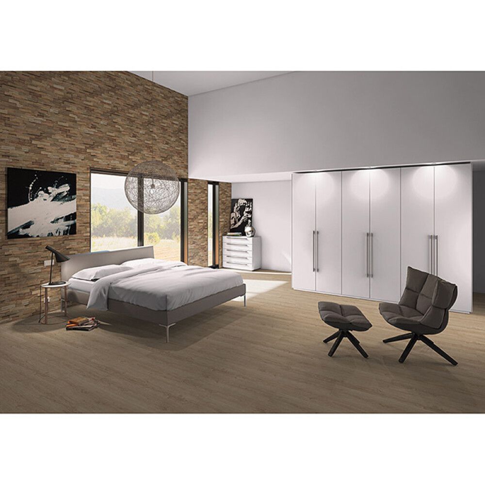 VEGGPANEL NATUR TEAK INDO 500X200MM 1.00M²