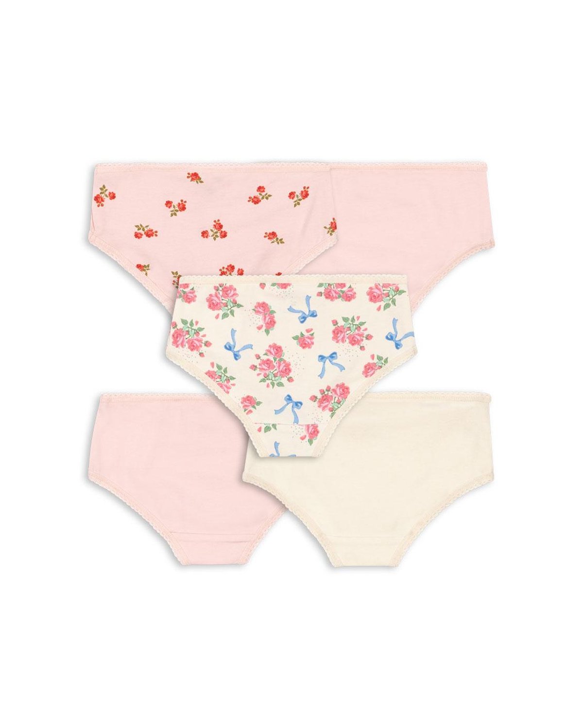 Truser Barn 5pk – Øko Bomull | Basic Girl Boxers