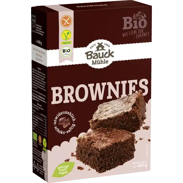 Bio Brownies Backmischung