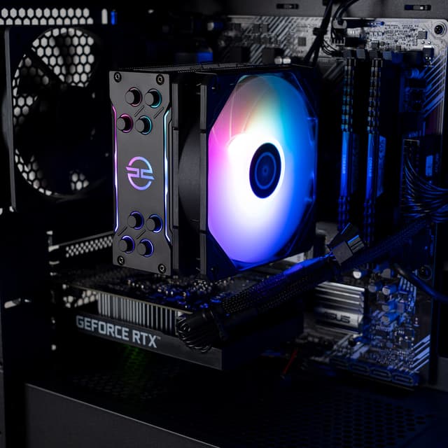 PCSpecialist Core 200 R5-5/16/512/3050 stationær gaming computer