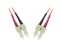 MicroConnect - Nettverkskabel - SC/UPC-enkeltmodus (hann) til SC/UPC-enkeltmodus (hann) - 2 m - fiberoptisk - gul